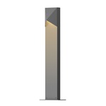 Triform 12V Outdoor Bollard Light - Textured Gray