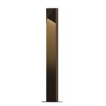 Triform 12V Outdoor Bollard Light - Textured Bronze