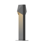 Triform 12V Double Outdoor Bollard Light - Textured Gray