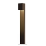 Box Outdoor Bollard 12V - Textured Bronze