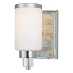 Cashelmara Bathroom Vanity Light - Chrome / Etched Opal