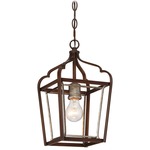 Astrapia Pendant - Dark Rubbed Sienna