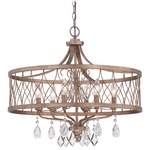 West Liberty Chandelier - Olympus Gold