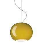 Buds 3 Pendant - White / Bamboo Green