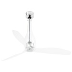Eterfan Ceiling Fan w/ Transparent Blades - Transparent / Transparent