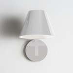 La Petite Wall Light - Polished White