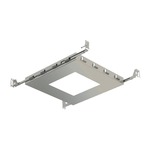 6IN Multiples LED New Construction Trimless Mounting Plate - Steel