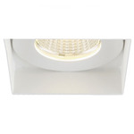 Amigo 3IN SQ Trimless Downlight / Remodel Housing - White