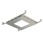 6IN LED Multiples New Construction Trimless Mounting Plate - Steel