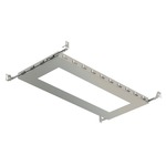 6IN LED Multiples New Construction Trimless Mounting Plate - Steel