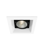 PAR20 Multiples Trim with Remodel Housing - White Trim / Black Reflector