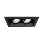 PAR20 Multiples Trim with Remodel Housing - Black Trim / Black Reflector