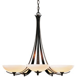 Aegis Chandelier - Dark Smoke / Opal