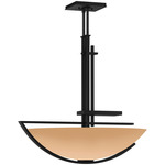Ondrian Oval Pendant - Black / Sand