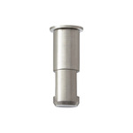 Monorail 1 Inch Rigid Standoff - Satin Nickel