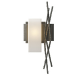 Brindille Wall Sconce - Natural Iron / Opal