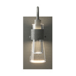 Erlenmeyer ADA Wall Sconce - Natural Iron / Clear