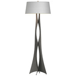 Moreau Floor Lamp - Natural Iron / Natural Anna