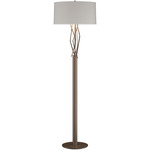 Brindille Floor Lamp - Bronze / Flax