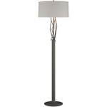 Brindille Floor Lamp - Natural Iron / Flax