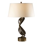 Folio Table Lamp - Bronze / Flax