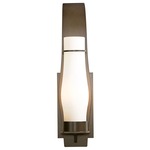 Sea Coast Outdoor Wall Sconce - Coastal Bronze / Opal