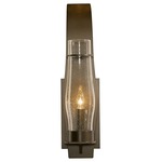 Sea Coast Outdoor Wall Sconce - Coastal Bronze / Seeded Clear
