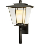 Beacon Hall Outdoor Wall Sconce - Coastal Dark Smoke / Clear / Opal