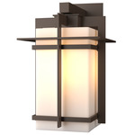 Tourou Outdoor Wall Sconce - Coastal Bronze / Opal