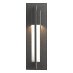 Axis Outdoor Wall Sconce - Coastal Natural Iron / Clear