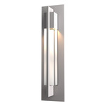 Axis Outdoor Wall Sconce - Coastal Burnished Steel / Clear