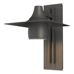 Hood Large Dark Sky Outdoor Wall Sconce - Coastal Natural Iron