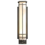 After Hours Outdoor Wall Sconce - Coastal Dark Smoke / Opal