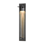 Airis Dark Sky Outdoor Wall Sconce - Coastal Dark Smoke / Seeded Clear