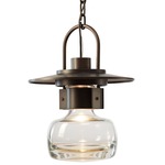 Mason Outdoor Pendant - Coastal Dark Smoke / Clear