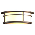 Province Outdoor Ceiling Light - Coastal Bronze / Opal