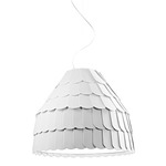 Roofer A01 High Pendant - White / White