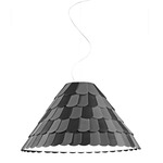 Roofer A03 High Pendant - White / Anthracite