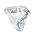 Tripla Ceiling Light - Chrome / Clear