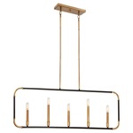 Liege Island Pendant - Brass