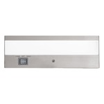 Duo AC-DC Color-Select Undercabinet Light - Brushed Aluminum / White