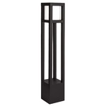 Tower 12V Bollard - Black / Clear