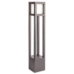 Tower 120V Bollard - Bronze / Clear