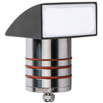 2 inch 12V In Ground Light With Ground Hood - Bronzed Stainless Steel / Clear