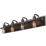 Lofty Bathroom Vanity Light - Zebrawood