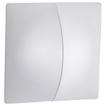 Nelly Straight Wall or Ceiling Mount - White / White