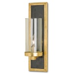 Charade Wall Light - Gold Leaf / Clear