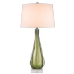 Zephyr Table Lamp - Green / Off White