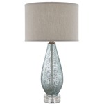 Optimist Table Lamp - Blue / Natural
