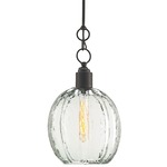 Aquaterra Pendant - Old Iron / Clear